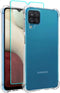 Samsung Galaxy A12 Case with Screen Protector, Shockproof Crystal Clear Slim Soft TPU Protective Cover
