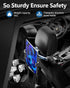 Car Headrest Backseat Mount, Phone/Tablet Holder, 360 Rotation, Adjustable Back Seat Tablet Holder for All 4"-14"