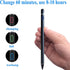 Active Stylus Pen for Android, iOS, iPad/iPad 2/New iPad 3/iPad4/iPad Pro, 1.5mm Fine Point Rechargeable (Black)