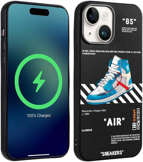 QUNQIN Cool Sneaker Phone Case for iPhone 13 Case for Boys Men Sports