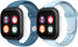 2 Packs Silicone Bands for Gizmo Watch 3/2/1, Soft Sport Waterproof Replacement Band for Kids