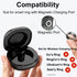 CNBRO Smart Ring Charging Case Magnetic Charger Portable Charging Box Small Compartment for Fitness Rings (Not Wireless