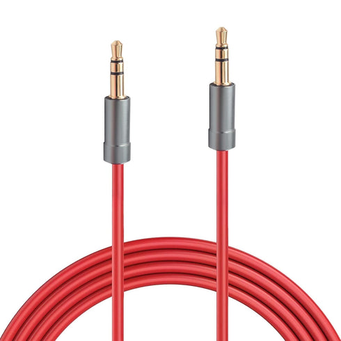 Alitutumao 3.5mm Audio Aux Cable, Hi-Fi Stereo Male to Male Audio Cord for Headphone, Smartphone, Car Stereo - 5FT