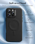 ESR iPhone16 16 6.3 inch for Pro Case with MagSafe, Supports Magnetic Charging, Smooth & Slim Silicone Case