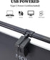 USB Powered Monitor Light Bar, Eye Caring LED Screen Light for Workspace, Dimmable Minimalist Lamp, Touch Control for