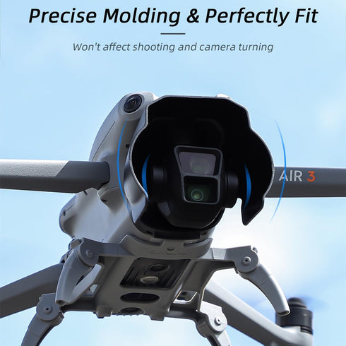 Taoke Gimbal Camera Anti-Glare Lens Cap for DJI Mavic Air 3 Lens Hood