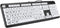 Elderly Keyboard, 104 Keys QWERTY Layout USB Wired Keyboard for Old People (1.35M Cable, Black)