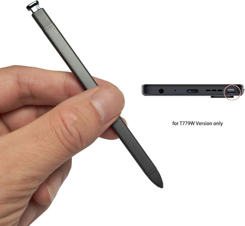 (2pcs Pen Pack) for TCL Stylus Replacement s Pen,T779W Stylus Pen Replacement parts for TCL Stylus (5G) T779W 6.81 Inches (Black)