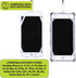 Gear Beast Universal Cell Phone Lanyard, Compatible with iPhone, Galaxy & Most Smartphones, Includes Phone Case Holder