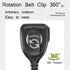 BAOFENG BF-F8HP Waterproof Dual PTT Handheld Microphone Speaker, Upgrade of Original BF Mic for GMRS Ham Radio