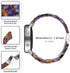 Watch Band for Veryfit Smart Watch IDW19, Lightweight Resin Wristband Compatible with MILOUZ, Amzhero, TOOBUR