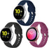 Lerobo Bands for Samsung Galaxy Watch Active/Active 2 44mm 40mm/Galaxy Watch 3 41mm/Galaxy Watch 42mm, 20mm Soft