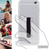 LOVEHANDLE Universal Phone Grip - Black Elastic Strap with White Base - Fits Most Smartphones, Mini Tablets