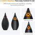 K&F Concept Soft Tip Strong Air Blower, Single Air Intake Camera Lens Blower with Short Nozzle for Digital SLR
