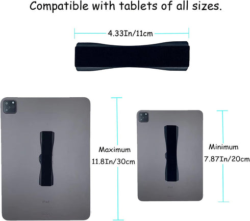 Gowjaw Hand Holder Strap for iPad, Tablet & Large Phone, Handle Grip