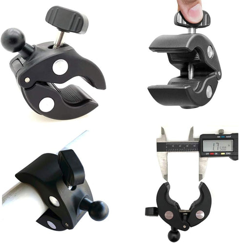 Lycan Series Marine Boat Tablet & Smartphone Pole Handlebar Mount for iPad Pro, GalaxyTab, and Phone 15 Pro Max