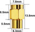 Coaxial Terminators DC~18GHz SMA Male Connector Loads for RF Test Equipment, 50 Ohm SMA Terminator Blocks