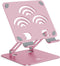 ToBeoneer Adjustable Tablet Stand for Desk, Premium Aluminum Holder for iPads, Tablets, Kindles,