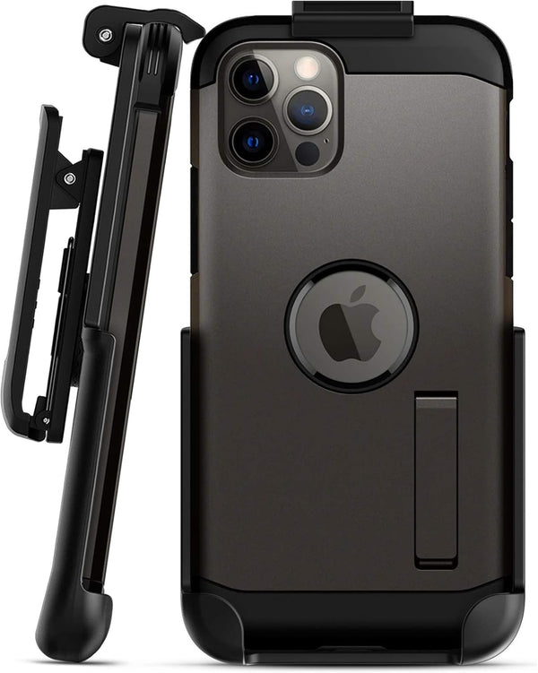 Encased Belt Clip Compatible with Spigen Tough Armor for iPhone 12 & 12 Pro (Holster Only)