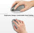 Wireless Mouse Bluetooth Cute Hamster Shape, Portable Silent Lightweight Cordless Gaming Mouse for PC and Laptop