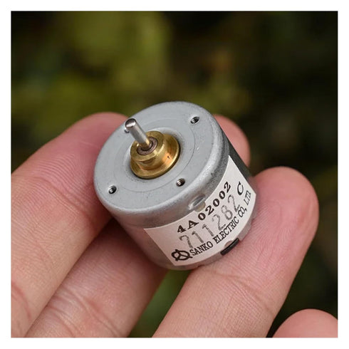 VXAXPOHZA 310 5V 6V 6500RPM 24mm 2mm Metal Brush Electronic Starter DC Engine Shaft for Optical Instrument Toy Model
