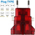 ROAD WARRIOR International Travel Plug Adapter, Europe/UK/Australia/USA/India/China, Does Not Convert Voltage, Slim