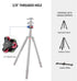NEEWER Tripod Head Leveling Base Camera Leveler, Aircraft Grade Aluminum Alloy, 3 Axis Tri Wheel Head
