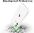 JJGoo iPhone 12 Mini Case, Soft Transparent Shockproof Protective Slim Thin Bumper Phone Cover, Clear