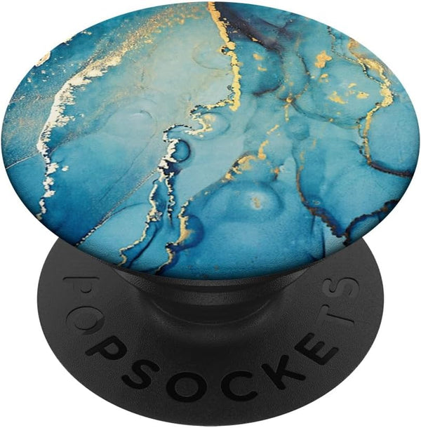 Mixture of Colors Deep Blue and Gold PopSockets Standard PopGrip