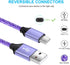 Fast Charger for Samsung Galaxy S24/S23/S23+/S22/S21/S21+/S21 Ultra/Note 20 Ultra/S20 FE 5G/S10, LG G9 Stylo 6/5, Type