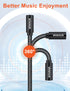 VANAUX Optical Extension Cable, Digital Toslink Male to Female S/PDIF Cords for Home Theater, 5ft/1.5m, Black