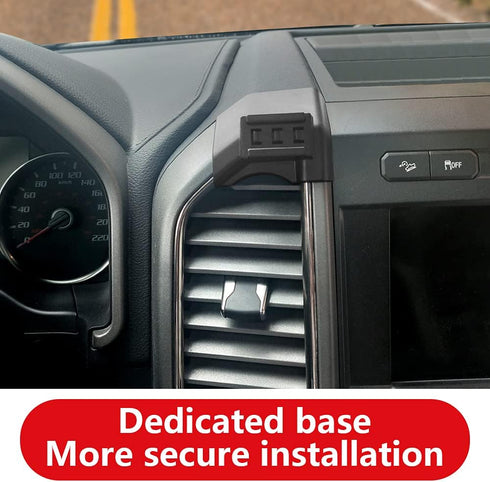 Car Phone Holder for 2018-2020 Ford F-150 Truck, Auto Accessories Navigation Bracket for Mobile Cell Phone