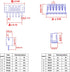 Taiss 580PCS JST PH Connector Kit, 2.0mm 2/3/4/5/6Pin Housing, Female and Male Adapter Cable Connector Plug