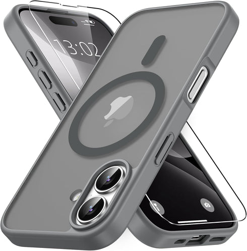 Vansdon for iPhone 17 Case, Compatible with MagSafe, Magnetic Translucent Matte Slim Protective