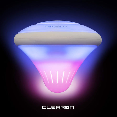 Wireless Floating Bluetooth Speaker, IPX7 Waterproof, Ideal for Pool & Shower with RGB Mood Illumination