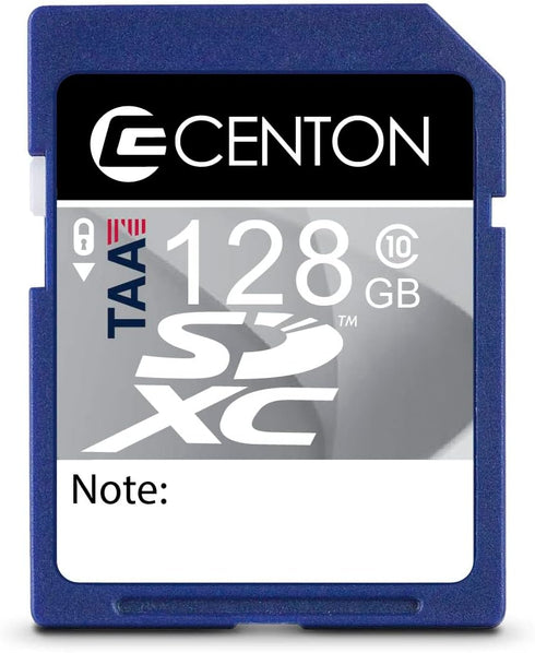 Centon Electronics 128 GB microSDXC - Class 10-1 Card S1-SDXC10-128GTAA