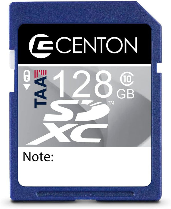 Centon Electronics 128 GB microSDXC - Class 10-1 Card S1-SDXC10-128GTAA
