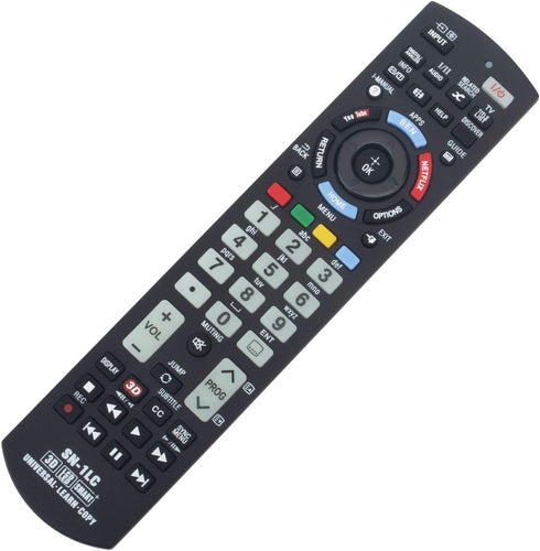 SN-1LC Universal Replacement Remote Control for Sony Bravia Smart TV Models KDL-32W600D, KDL-40R550C, KDL-48R550,