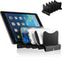 Acrylic Multi Device Organizer Stand, 4 Slots Desktop Storage Holder for Portable Charger Power Banks, Compatible with