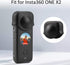 214 Lens Cap, Compact Silicone Durable Detachable Protective Cover for Insta360 ONE X2 Camera, Antislip, Dropproof,