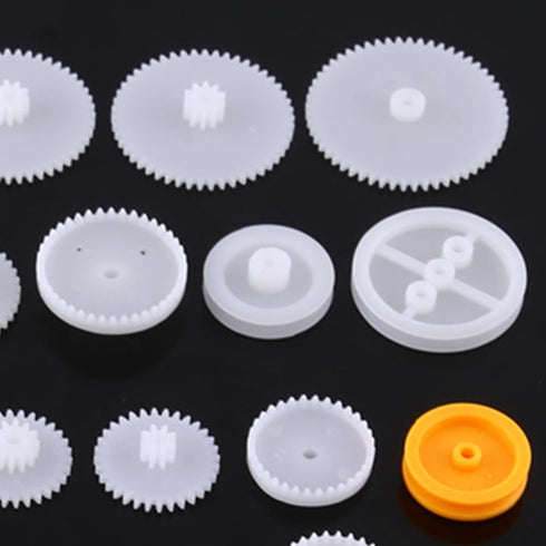 64 Set Robot(64 Type Plastic Gear for DIY Toy Motor Car Types)