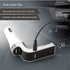 Bluetooth FM Transmitter for Car, TIANSHILI Handsfree Bluetooth Receiver Car Kit with Mic/TF Card/USB Drive/AUX Play