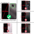 TJS Compatible with Motorola Moto G Power 2021 Case with Tempered Glass Screen Protector, Red Metal Ring Kickstand