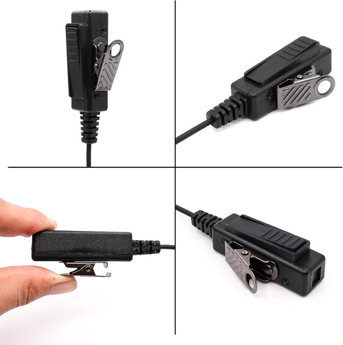 Acoustic Tube Earpiece Compatible for Motorola XPR3300e XPR3500e XPR3300 XPR3500 XPR3000 XPR3000e DP2400 DP2600