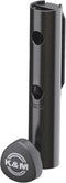 K&M Konig & Meyer Black Speaker Stand Adapter, Durable Solid Steel Construction, Light Adapter for Backdrop Stand
