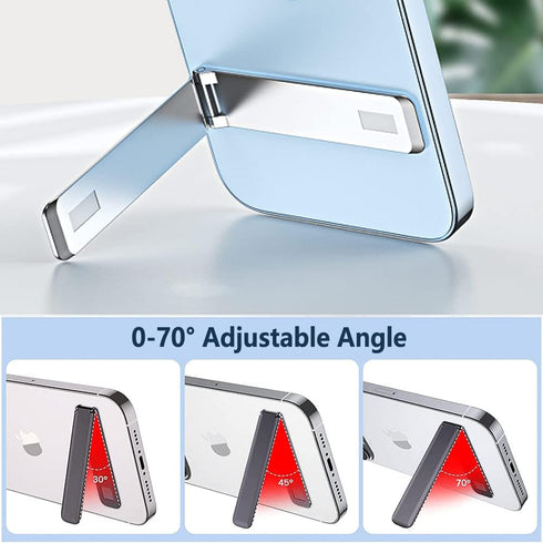 Kinizuxi 2Packs, Cell Phone Kickstand Vertical and Horizontal Aluminum Phone Stand for Desk,Adjustable Phone Holder