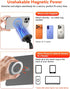 HotYeah 15.6-inch Adjustable Portable Magnetic Stand Holder for Portable Monitor/iPhone/Tablet, Stand Mount for iPad