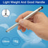 2 Pack Stylus Pens for Touch Screens, High Sensitivity Precision Capacitive Stylus Pen Compatible with iPad iPhone Samsung Tablets All Universal Touchscreen Devices with 4 Rubber Tips (Blue,Black)
