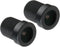 uxcell 6mm CCTV Camera Lens 5MP F2.0 FPV Wide Angle Security Lens M12 Threaded Dia for IP Camera Panoramic, Black 2Pcs