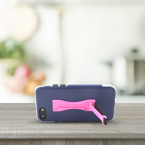 Gear Beast Cell Phone Grip Stand, Universal Phone Strap Finger Holder with Pop Out Kickstand for Men and Women, Ultra